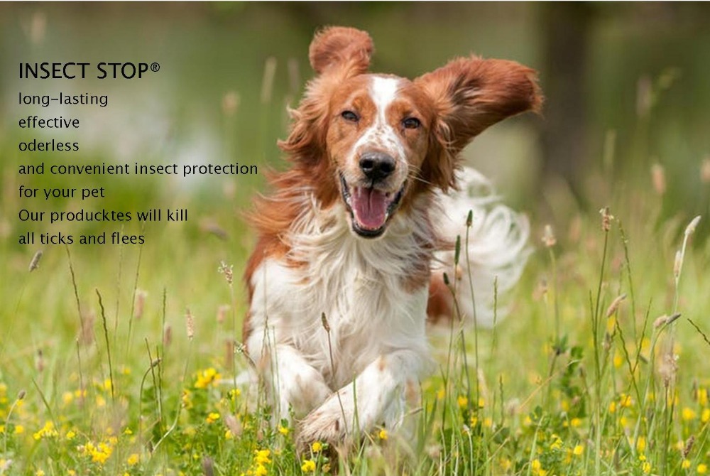 INSECT STOP® - long lasting - effective - oderless - insect protection for your pet